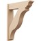 Ekena Millwork 8-in W x 32-in D x 40-in H Funston Trad Rough Cedar Woodgrain TimberThane Outlooker, Primed Tan OUTUR080X32X40FST04RCPR - alternate 1